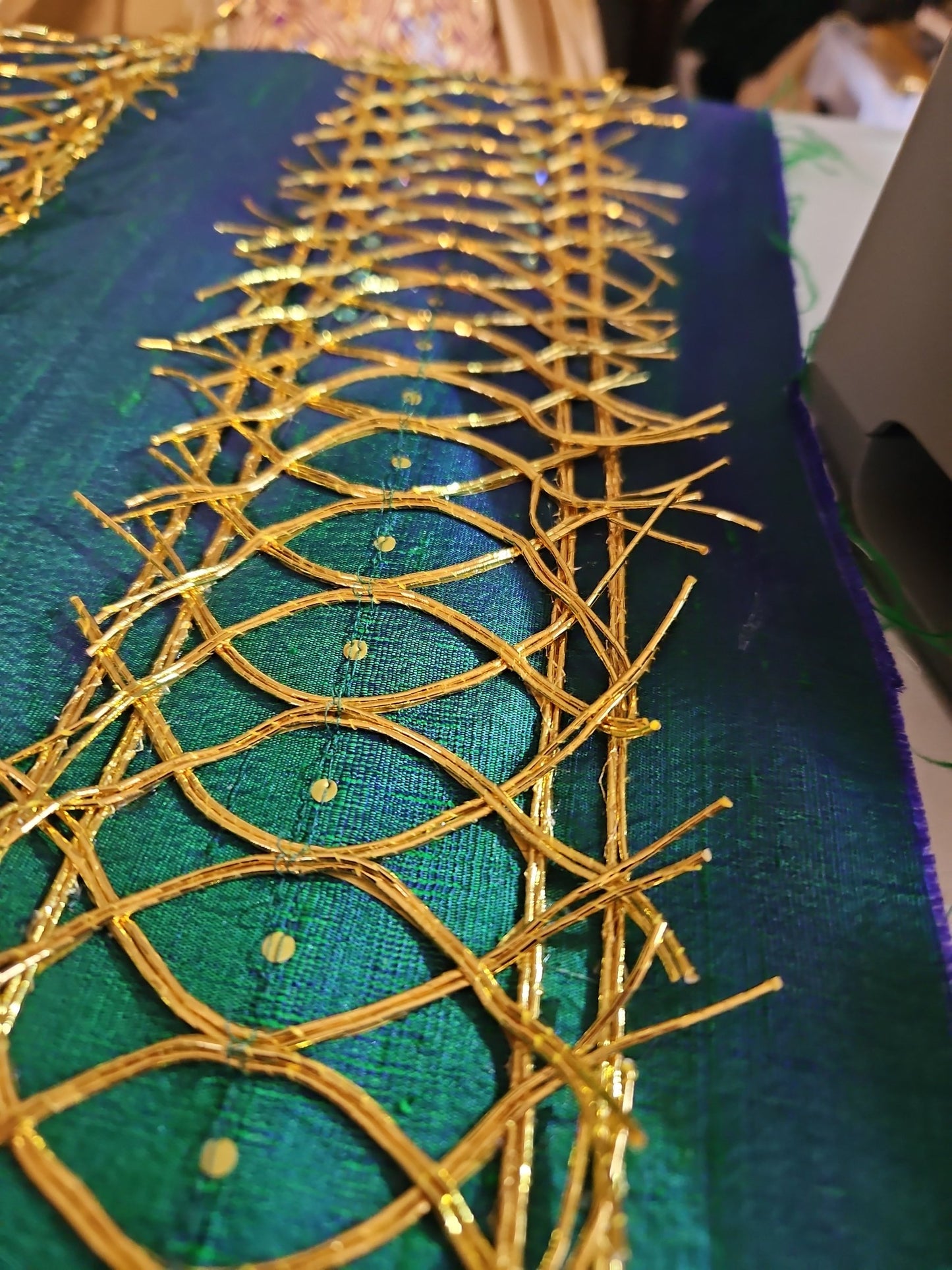 Sewing Pattern PDF for my Peacock Robe