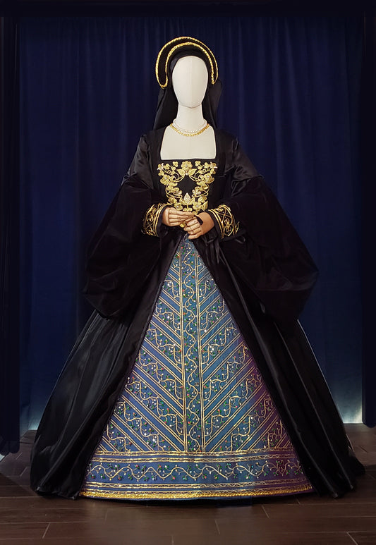 Dragon Scale Underskirt Panel & Bodice Front