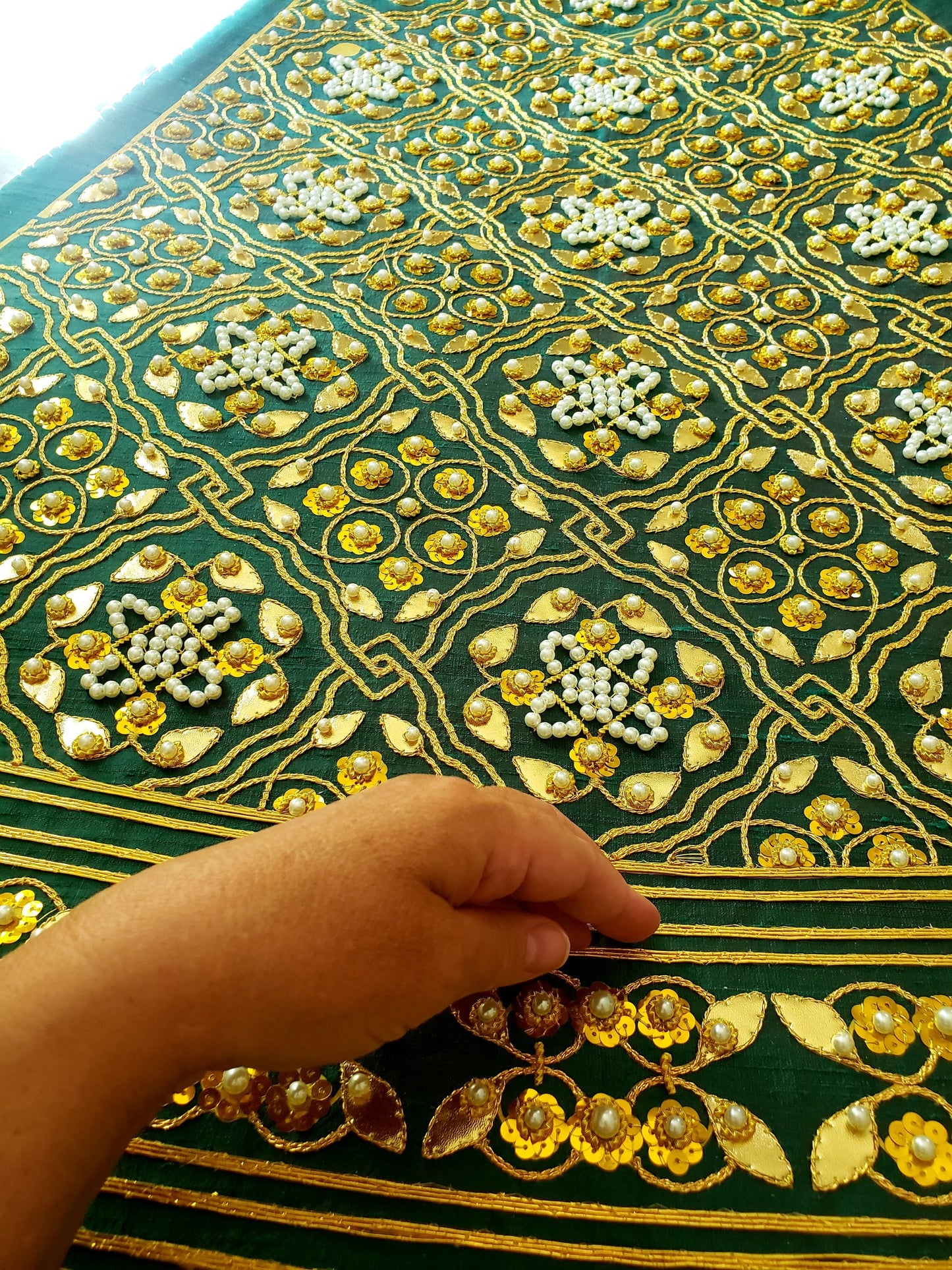 Queen Katherine Parr Replica Underskirt panel without pearls