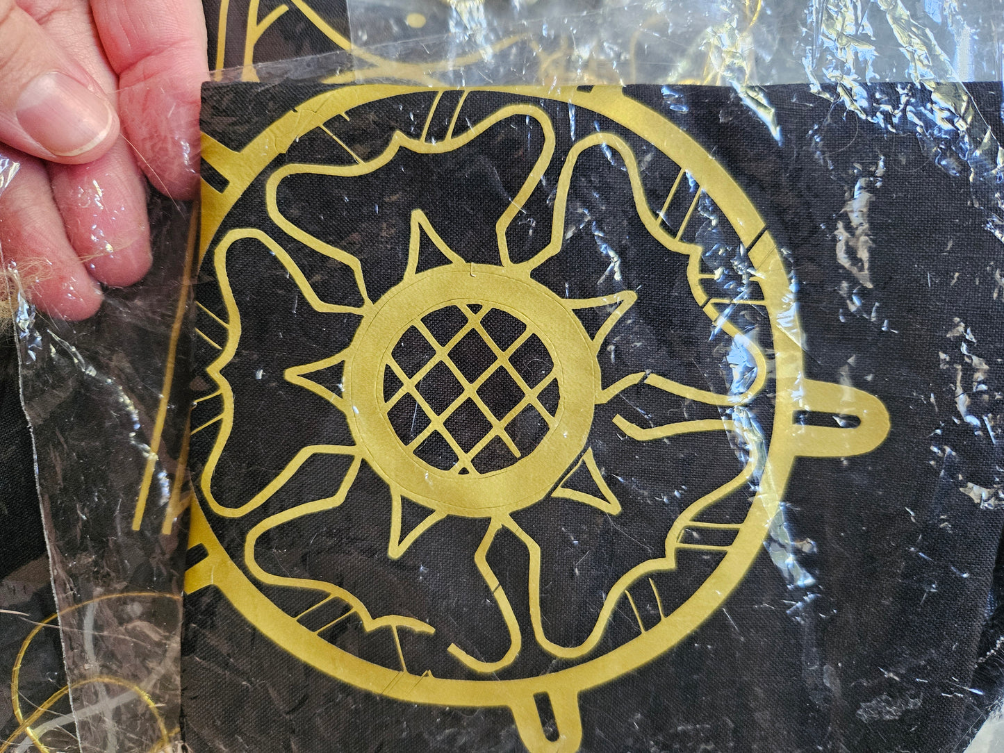 Tudor Rose #1 goldwork embroidery kit