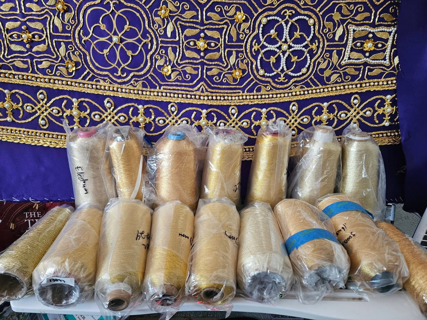 Set of Three Passing Thread Cones