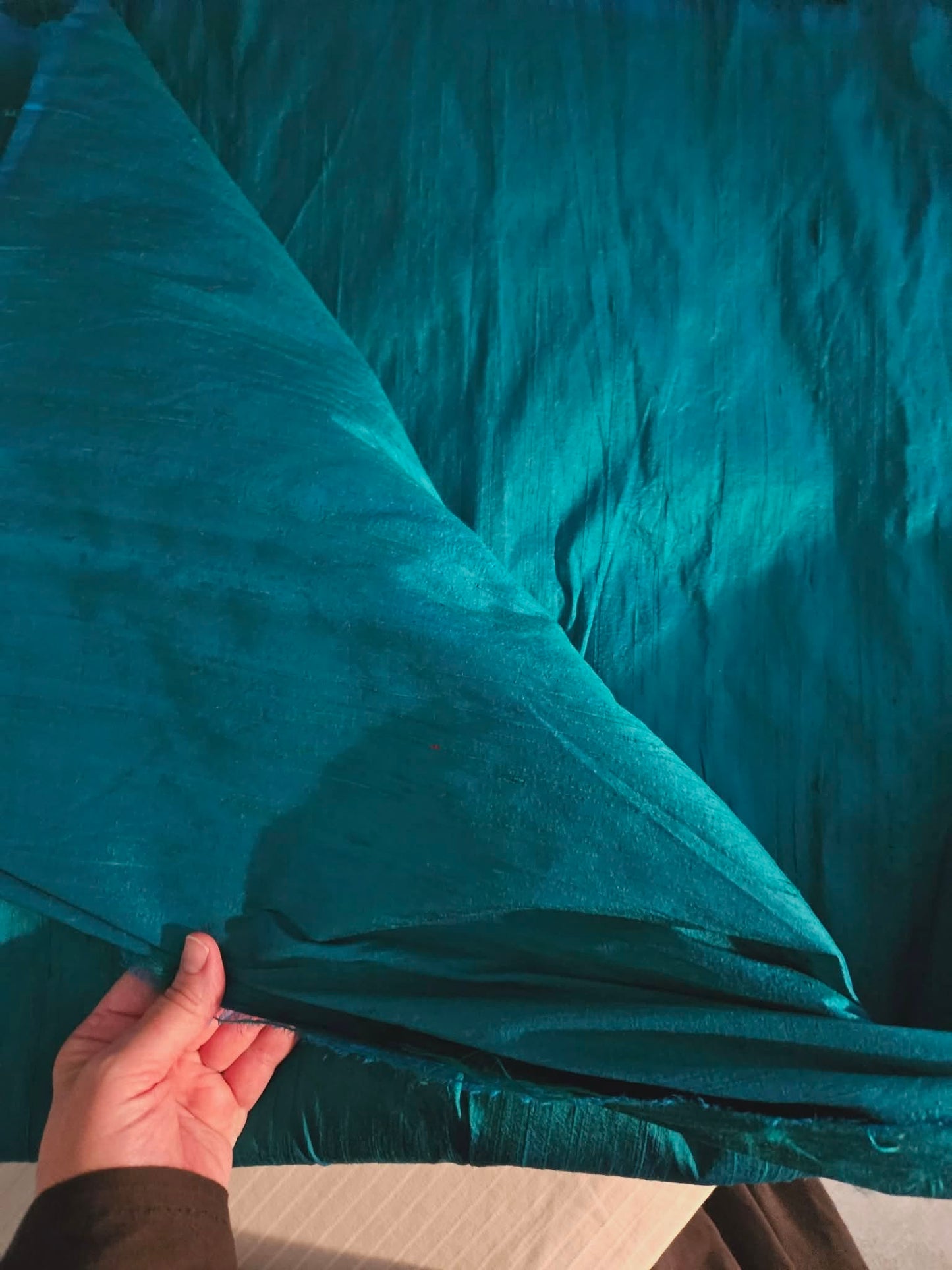 DragonDream 9 meters HEAVY silk dupioni 100 grams