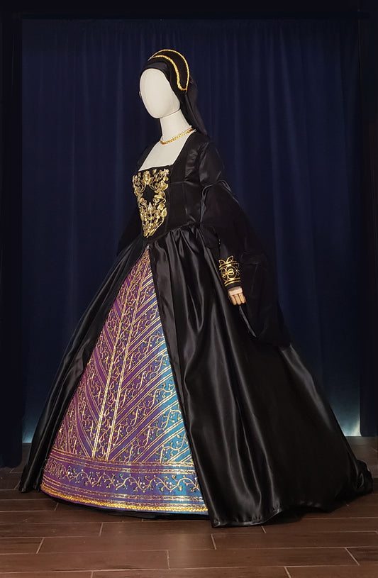 Dragon Scale Underskirt Panel & Bodice Front