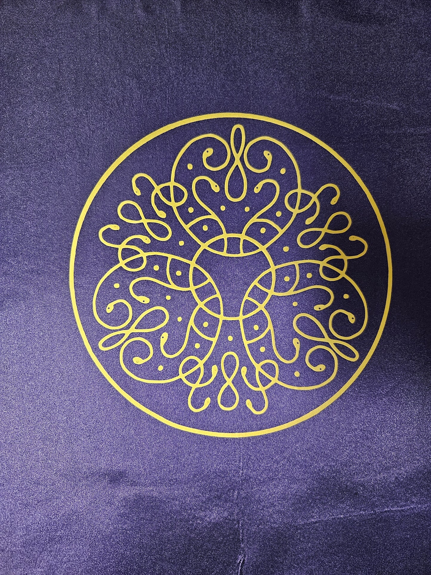 Viking Shield goldwork embroidery kit