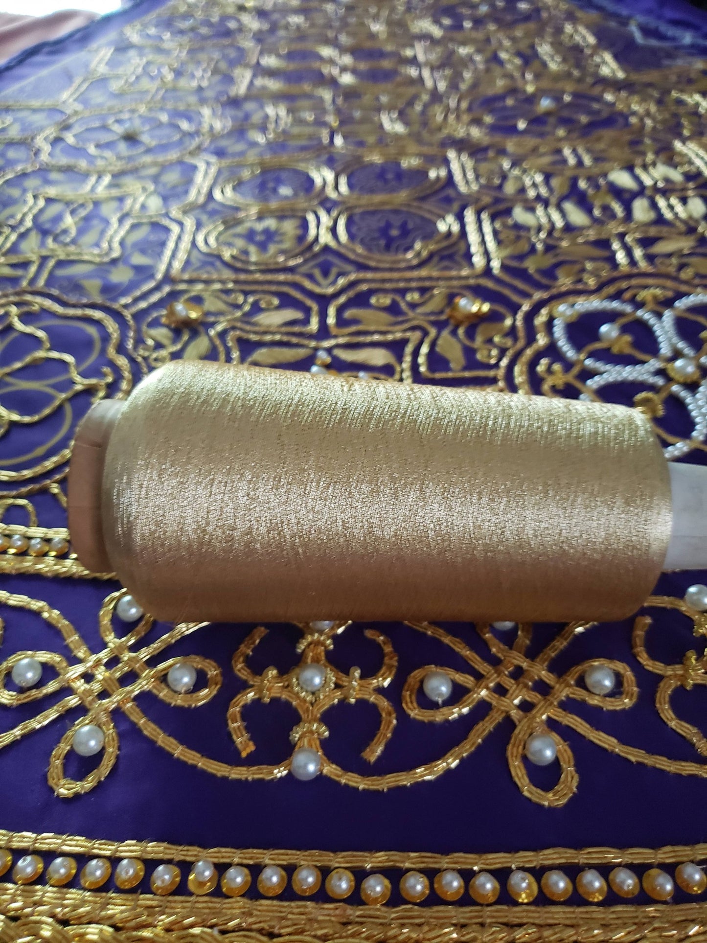 Electrum gold plate 5000 yard cone