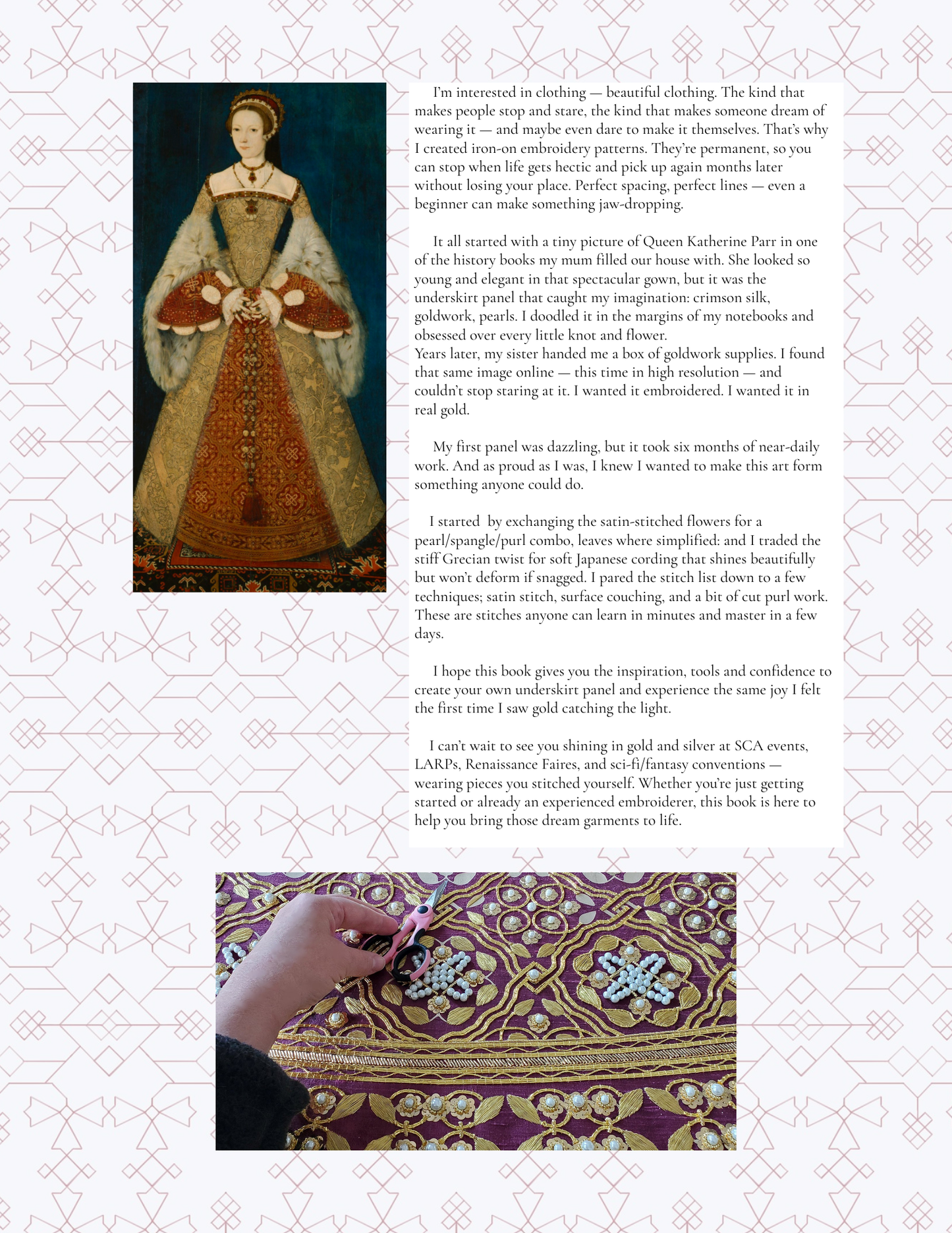 Ann-Juliette’s Shining Threads Embroidery Book FLASH SALE