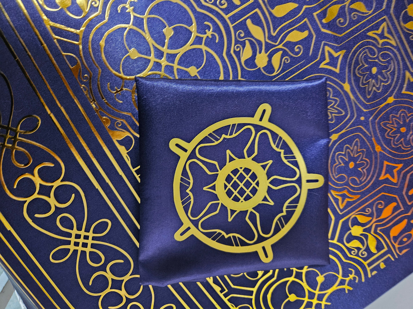 Tudor Rose #1 goldwork embroidery kit